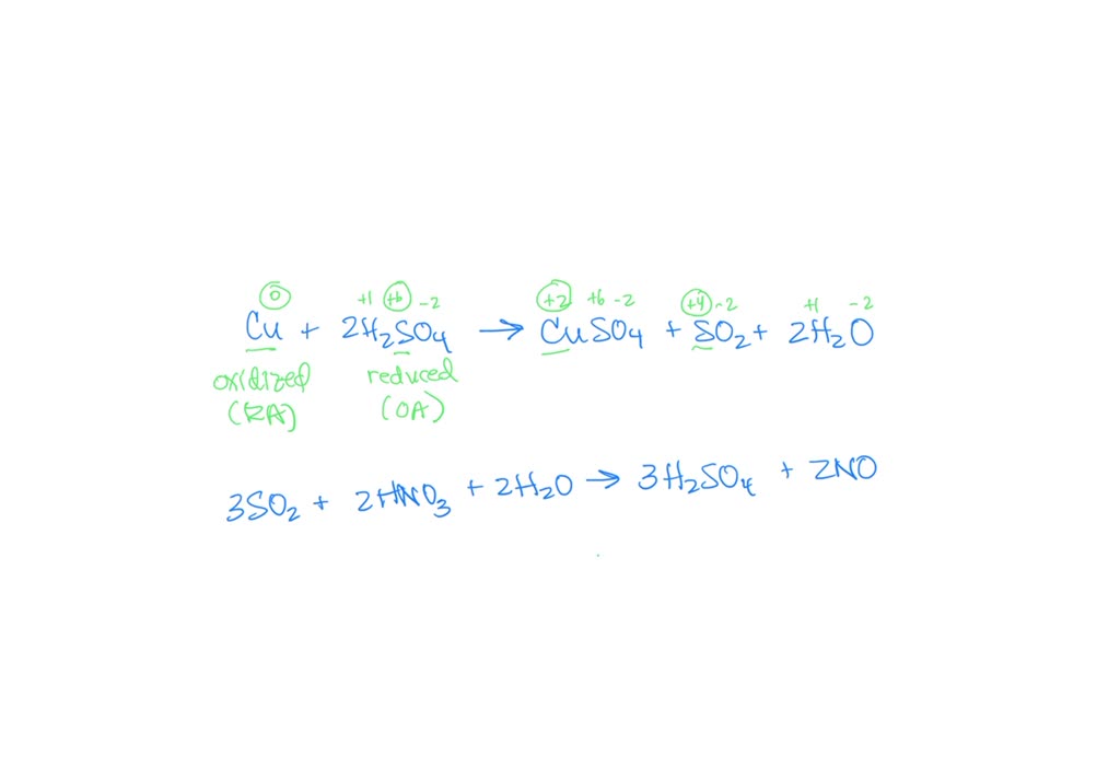 Solved: 1. Identify The Substance Oxidized And The Substance Reduced 