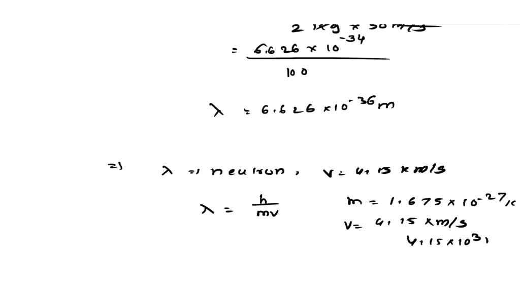 SOLVED: Calculate the energy in kJ/mol when one mole of electrons in a ...