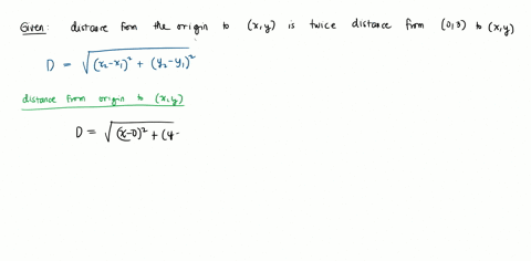 find-an-equation-of-the-graph-that-consists-of-all-points-x-y-having-the-given-distance-from-the-ori-71957