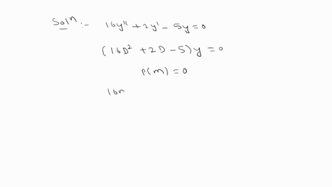 find-general-solution-to-the-given-differential-equation-16y-2y-5-0-a-general-solution-is-ylt-0-66695