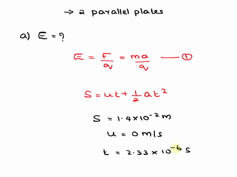auniform-electric-field-exists-in-the-region-between-two-oppositely-charged-plane-parallel-plates-proton-is-released-from-rest-at-the-surface-of-the-positively-charged-plate-and-strikes-the-46306