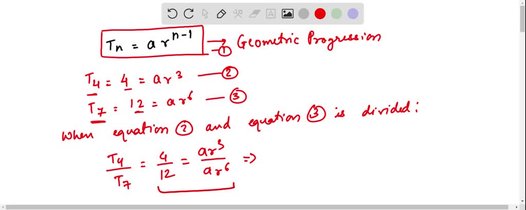 find the 13th term of geometric sequence whose 4th and 7th term
