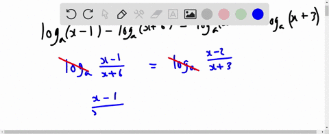 solve-the-following-logarithmic-equation-verify-your-results-using-graphing-utility-logax-1-logax-6-log-x-2-log-x-3-what-is-the-exact-solution-select-the-correct-choice-below-and-necessary-f-40725