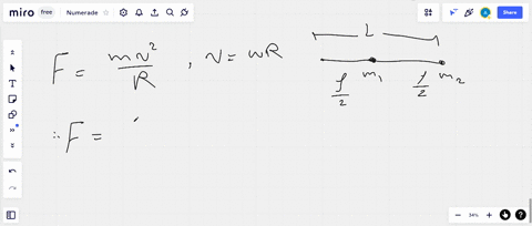 a-rigid-massless-rod-is-rotated-about-one-end-in-a-horizontal-circle-there-is-a-mass-m_1-attached-3-62245