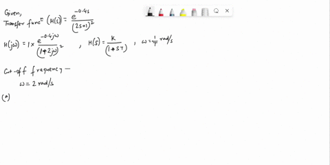 166-the-transfer-function-of-a-process-and-measurement-element-connected-in-series-is-given-by-04s-2s-a-sketch-the-open-loop-bode-diagram-gain-and-phase-for-a-control-system-involving-this-p-99929