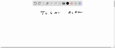 an-object-moves-in-simple-harmonic-motion-with-period-displacement-from-seconds-and-amplitude-rest-cm-at-tme-ci-and-inltlally-seconds-its-moves-positive-direction-give-the-equation-modeling-05705