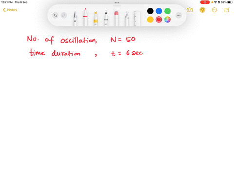 a-pendulum-oscillates-50-times-in-6-seconds-find-its-time-period-and-frequency-25014