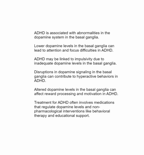 how-is-low-levels-of-dopamine-in-the-basal-ganglia-related-to-adhd