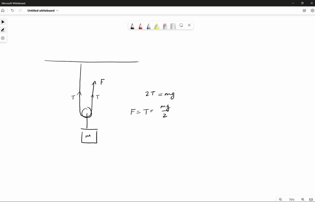 SOLVED Consider lifting a box of mass m to a height h using two