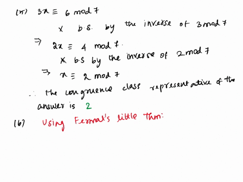modular-arithmetic-question-152-points-solve-3x-6-mod-7enter-the-congruence-class-representative-of-the-answer-in-the-blank-f4-question-162-points-what-is-the-congruence-class-representative-80097