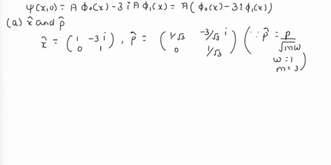 a-harmonic-oscillator-is-in-the-initial-state-x0-adox-3iad1x-where-x-are-the-energy-eigenfunctions-ofthe-oscillator-calculate-the-matrices-and-p-representing-position-and-momentum-ofthe-osci-15026