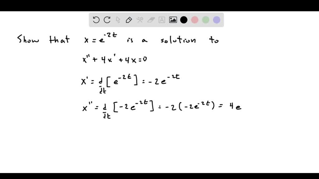 solved-mostrar-que-x-e-2t-es-soluci-n-de-x-4x-4x-0