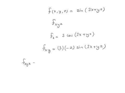 calculate-fxyz-if-fx-y-z-sin3x-yz-56258