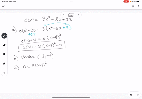 consider-the-given-function-x3x2-18x23_-a-write-the-function-in-vertex-form-b-identify-the-vertex-c-determine-the-x-intercepts_-d-determine-the-y-intercepts-e-sketch-the-function_-f-determin-76198