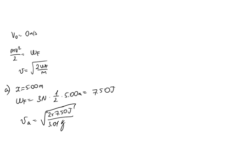 a-301-kg-particle-is-subject-to-a-net-force-that-varies-with-position-as-shown-in-the-figure-the-particle-starts-from-rest-at-x-0-fx-n-3-2-1-xm-4-6-8-10-12-14-16-0-2-what-is-its-speed-at-the-28603
