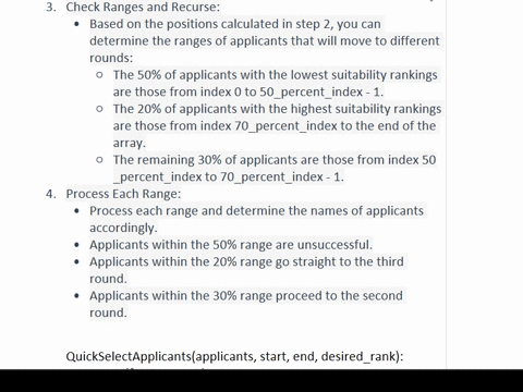 question-5-you-are-interviewing-a-large-number-of-applicants-for-a-job-there-are-three-rounds-of-interviews-and-for-the-first-round-each-applicant-you-interview-is-assigned-a-unique-suitabil-65811