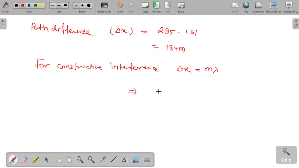 Solved Two Sources Emit Waves That Are In Phase With Each Other What