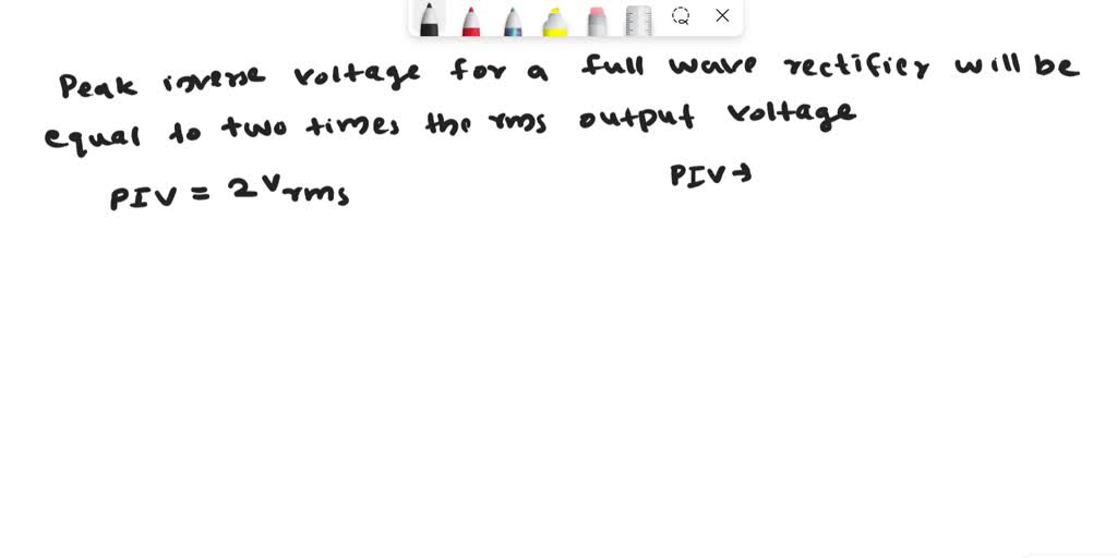 solved-when-the-rms-output-voltage-of-a-bridge-full-wave-rectifier-is