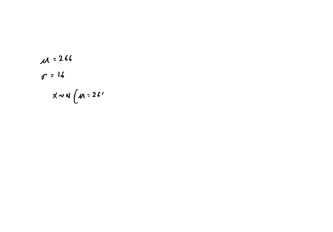 the-length-of-human-pregnancies-is-approximately-normal-with-mean-266-days-and-standard-deviation-16-days-complete-pats-a-through-f-what-is-the-probability-that-a-randomly-selected-pregnancy-lasts-les