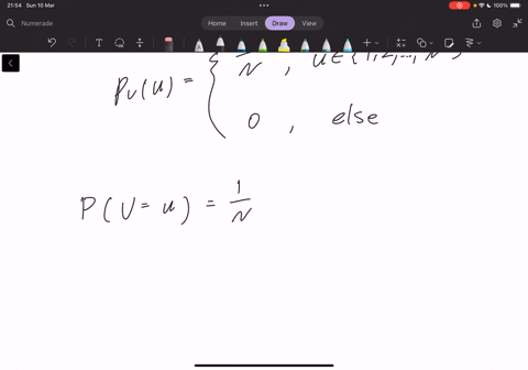 show-that-the-function-below-defines-a-valid-p-m-f-function-ie-the-sum-of-the-p-m-f-across-the-values-in-its-support-is-1-p_uuleftbeginarraycc-frac1n-text-for-u-in12-cdots-n-0-text-else-endarrayright