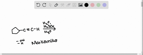 draw-the-major-organic-producls-of-the-following-reactions-including-stereochemistry-when-it-is-appropriate-cc-h-hzo-hzso4-hgo-use-the-wedgethash-bond-tools-t0-indicate-stereochemistry-where-55204