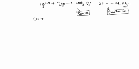 consider-the-following-equilibrium-for-which-h-1086-kj-cog-cl2g-cocl2g-if-a-mixture-of-the-gases-involved-in-this-reaction-is-allowed-to-come-to-equilibrium-and-some-cocl2-is-removed-from-th-13283