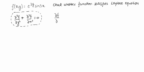 determine-whether-the-given-function-satisfies-a-laplace-equation-fx-y-e3y-sin-3x-yes-or-no-99116