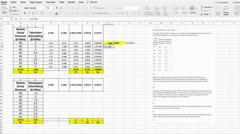 a-statistical-program-is-recommended-the-owner-of-showtime-movie-theaters-inc-would-like-to-predict-weekly-gross-revenue-as-a-function-of-advertising-expenditures-historical-data-for-a-sampl-80963