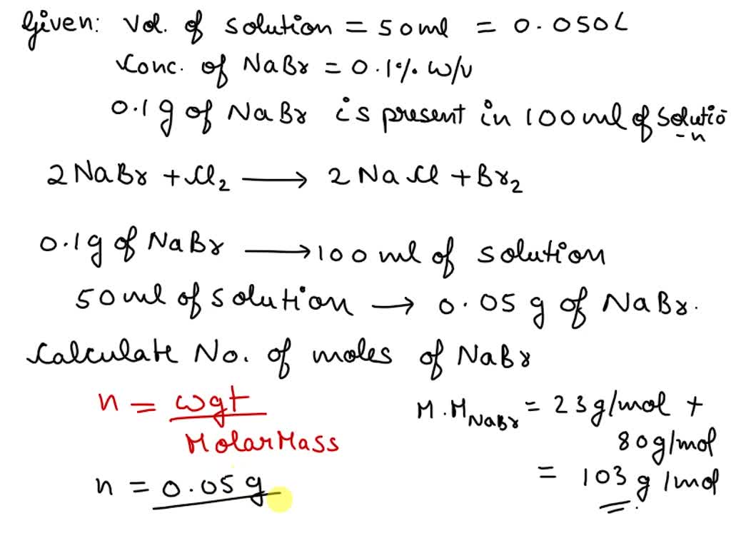SOLVED The density of bromine is 3.1 g/ml. How much liquid bromine