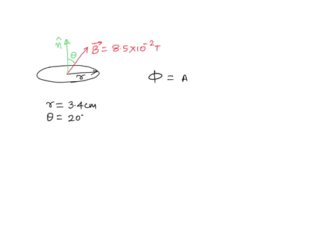 a-85102-tt-magnetic-field-passes-through-a-circular-ring-of-radius-34-cm-at-an-angle-of-20-with-the-normal-find-the-magnitude-of-the-magnetic-flux-through-the-ring-answer-should-be-in-wb-90285