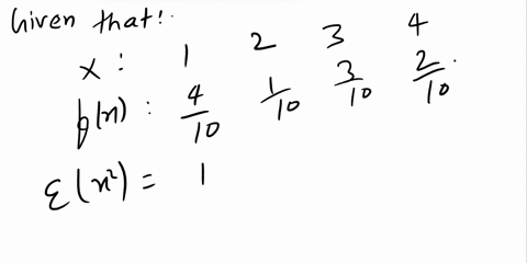 let-x-be-discrele-random-rariable-with-miass-probability-distribution-function-fx-410-110-310-210-find-e-x-89023