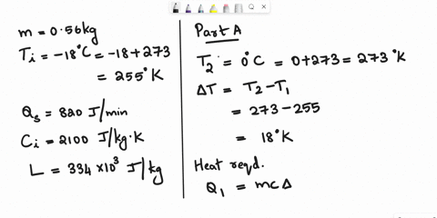 an-open-container-holds-ice-of-mass-0560-kg-at-a-temperature-of-180-c-the-mass-of-the-container-can-be-ignored-heat-is-supplied-to-the-container-at-the-constant-rate-of-820-jminute-the-speci-76462