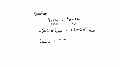 a-1501-g-sample-of-a-metal-at-750c-is-added-to-1501-g-of-h2o-at-150c-the-temperature-of-the-water-rises-to-175c-calculate-the-specific-heat-capacity-of-the-metal-assuming-that-all-the-heat-l-94466