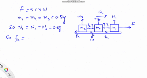 consider-a-force-of-573-n-pulling-3-blocks-of-identical-masses-where-each-mass-is-08-kg-along-a-rough-horizontal-surface-the-coef-ficient-of-kinetic-friction-between-the-blocks-and-the-surfa-16865