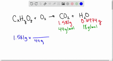 a-compound-containing-only-carbon-hydrogen-and-oxygen-is-subjected-to-elemental-analysis-upon-complete-combustion-a-07916-g-sample-of-the-compound-produced-1581-g-of-co2-and-06474-g-of-h2o-w-36592