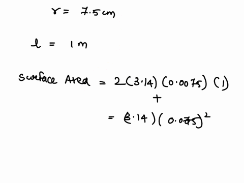 the-thickness-of-a-hot-plate-is-15-cm-and-its-thermal-conductivity-is-60-wmc-from-the-outer-boundary-of-the-plate-heat-is-dissipated-by-convection-into-a-fluid-that-has-a-heat-transfer-coeff-19223