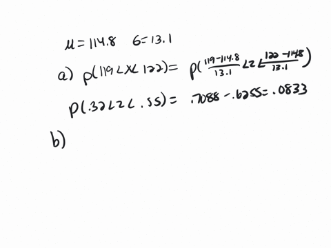1-for-women-aged-18-24-systolic-blood-pressures-are-normally-distributed-with-a-mean-of-1148-mm-hg-and-a-standard-deviation-of-131-mm-hg-a-if-a-woman-was-randomly-selected-from-the-populatio-73089
