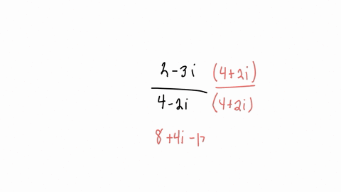 point-evaluate-the-expression-2-_-3i-4-2i-and-write-the-result-in-the-form-a-bi-the-real-number-equals-the-real-number-b-equals-16327