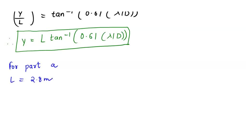 SOLVED:Resolution of the eye. You're viewing small objects from a ...