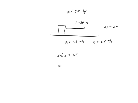 a-person-pulls-on-a-78-kg-crate-as-it-slides-across-a-level-floor-using-a-rope-attached-to-the-center-of-the-crate-the-floor-has-a-non-zero-coefficient-of-kinetic-friction-the-crate-began-wi-73647