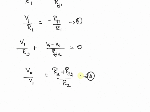 i-if-the-op-amp-of-fig2-a-has-gain-av1-and-that-of-b-has-gain-av2-then-for-what-values-of-resistors-av113av2-ii-what-happens-to-output-voltages-if-rf1-and-rf2-become-open-circuit-what-happen-54765