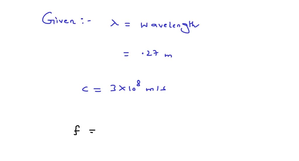SOLVED What is the frequency of a typical microwave oven whose