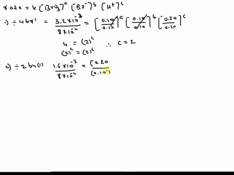 1a-using-the-following-data-determine-the-order-with-respect-to-each-reactant-and-the-rate-constant-2b-rewrite-the-rate-law-using-the-results-from-part-the-previous-part-dont-forget-units-3c-what-is-t