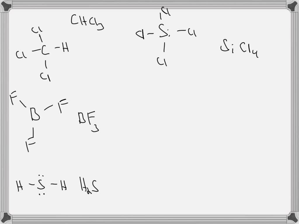 SOLVED What are likely formulas for the following molecules? Express your answer as a chemical