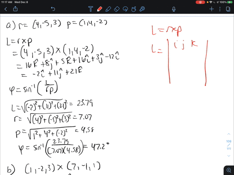 4calculate-the-angular-momentum-for-the-following-particles-find-the-angle-between-the-position-and-the-momentum-vectors_-r-4-53-and-p-14-2-b-r-1-23-and-p-1-r-020-and-p-100-67707