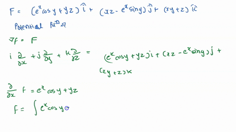 question-1-show-that-f-e-cosyyzi-cz-ez-sinyj-zy-2k-is-conservative-over-its-natural-domain-and-find-a-potential-function-for-it-b-find-the-work-done-by-the-vector-field-above-to-evaluate-the-68878