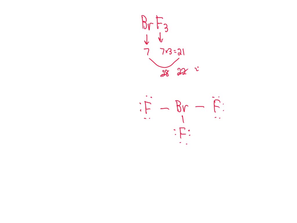 Brf3 Lewis Structure How To Draw The Lewis Structure For