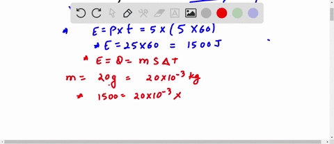 an-electronic-device-dissipating-25-mathrmw-has-a-mass-of-20-mathrmg-and-a-specific-heat-of-850-math-02441