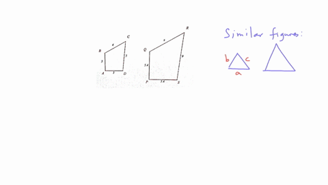 the-quadrilaterals-abcd-and-pqrs-are-similar-find-the-length-x-of-qr-37277