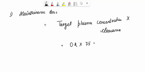 question-2-a-drug-has-the-following-pharmacokinetic-parameters-systemic-clearance-75-lhr-volume-of-distribution-1500-l-fraction-excreted-unchanged-in-urine-004-i-calculate-an-intravenous-inf-46063